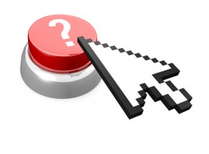 Mouse Icon Over a Button with a Questions Mark