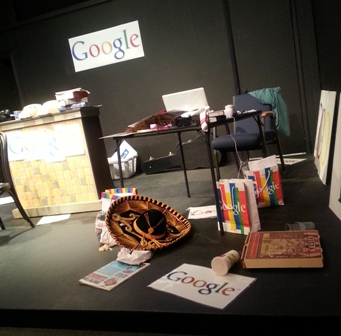 The Stage at "I Am Google." Photo taken by Jessica Lee.