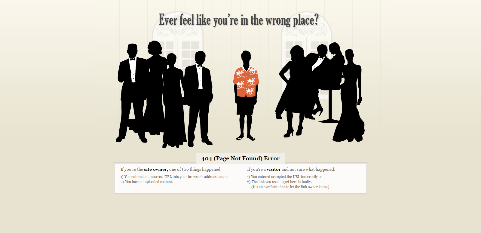 Thesis custom 404 page