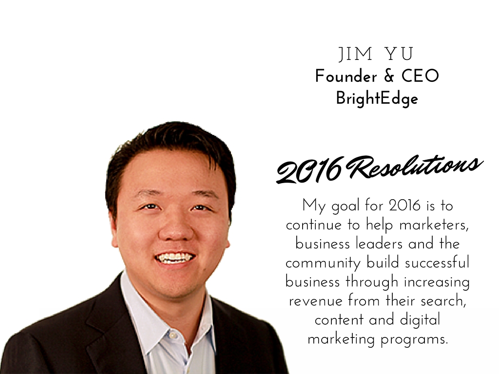 Jim Yu 2016 resolutions
