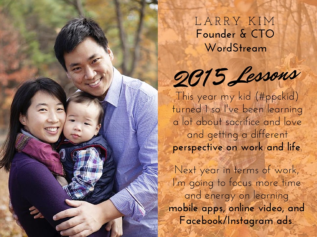 Larry Kim 2015 lessons