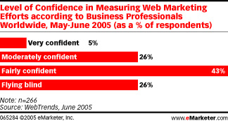 Web Marketing Efforts Confidence