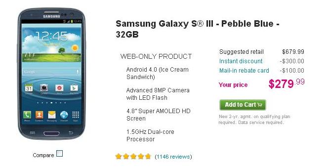 Samsung Galaxy S3 Image of Samsung Galaxy S3