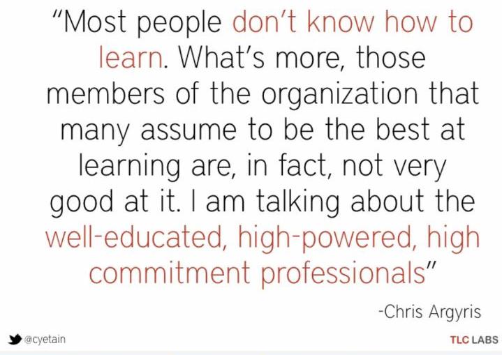 Quote by Chris Argyris Chris Argyris Quote