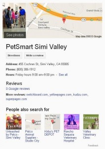 local result knowledge graph