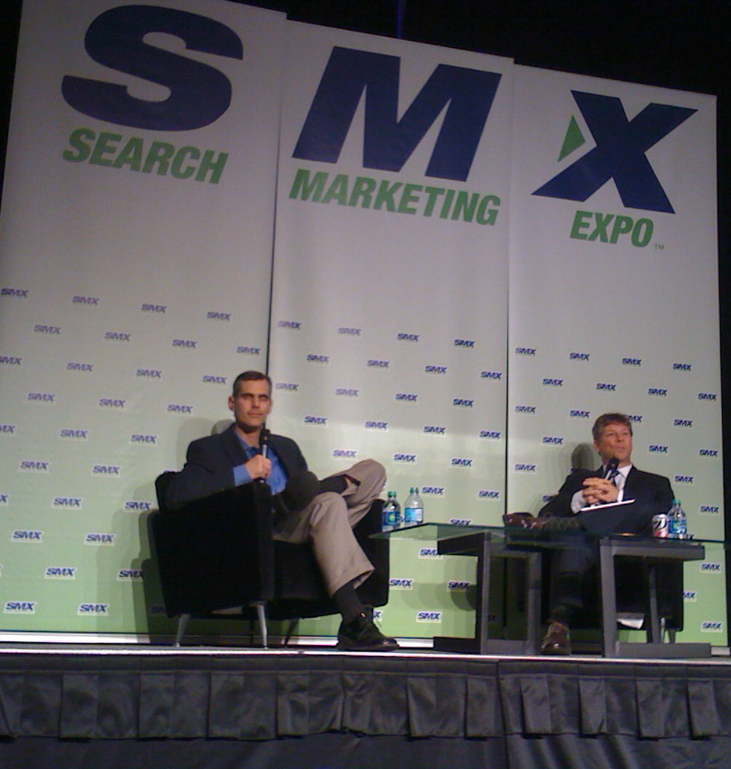 Richard Alfonsi and Danny Sullivan at SMX East