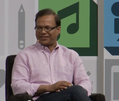 Amit Singhal speaking at SXSW 2013.