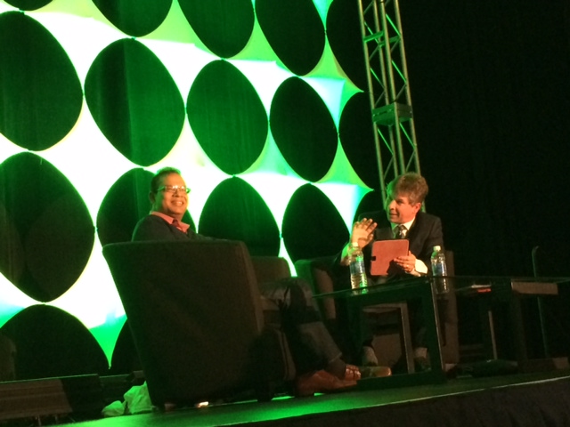 Amit Singhal and Danny Sullivan