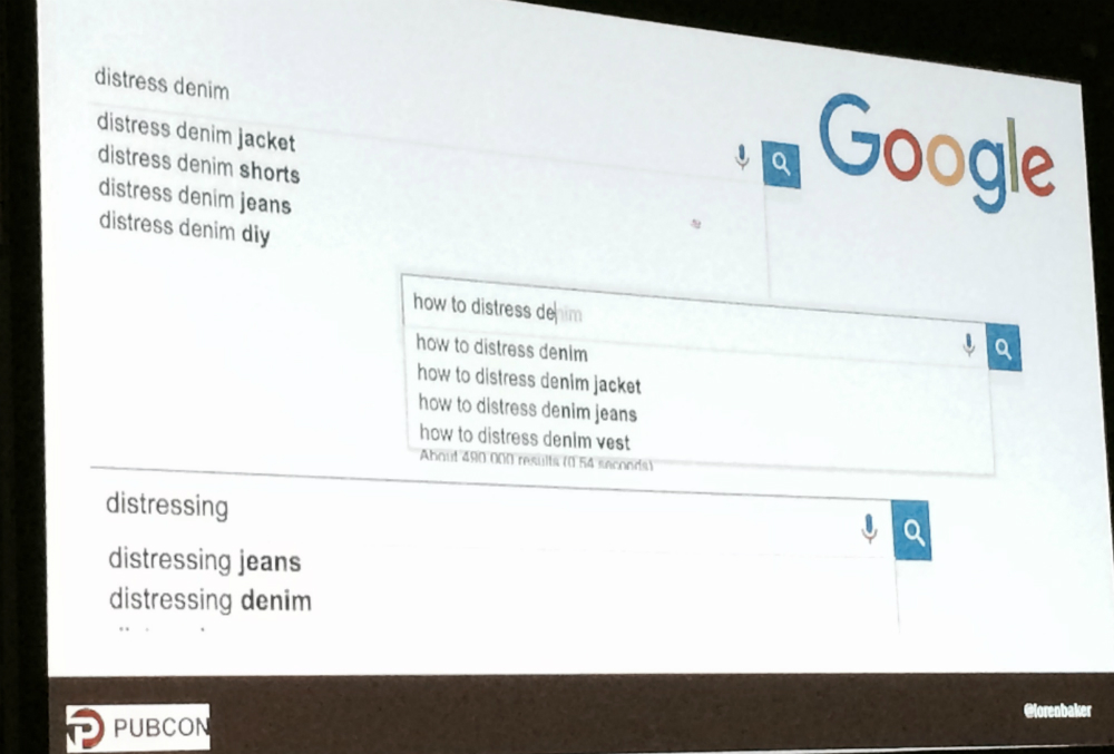 Google AutoComplete for keyword research