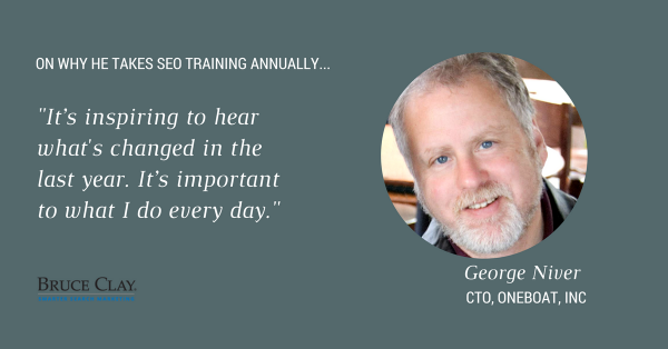 George Niver SEO Training