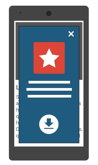 intrusive interstitial popup example