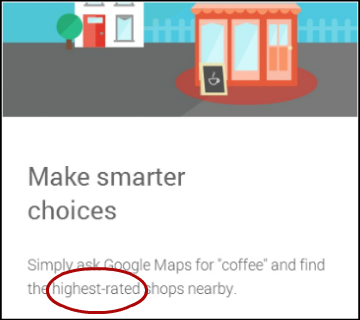 Google's Map tour image