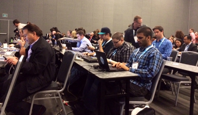 audience at smx west