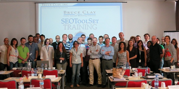 SEO training in Italy 2012