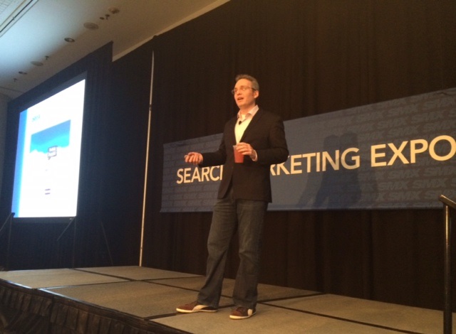 kevin ryan takes the stage at smx east 2014