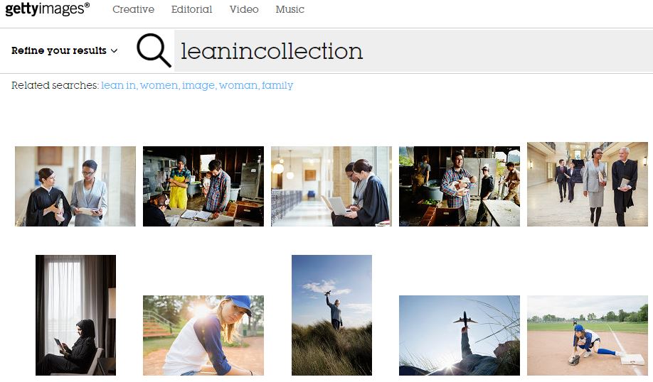 lean-in-collection-stock-photo