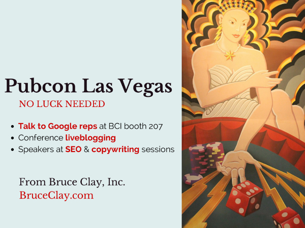 bruce clay inc pubcon las vegas 2014