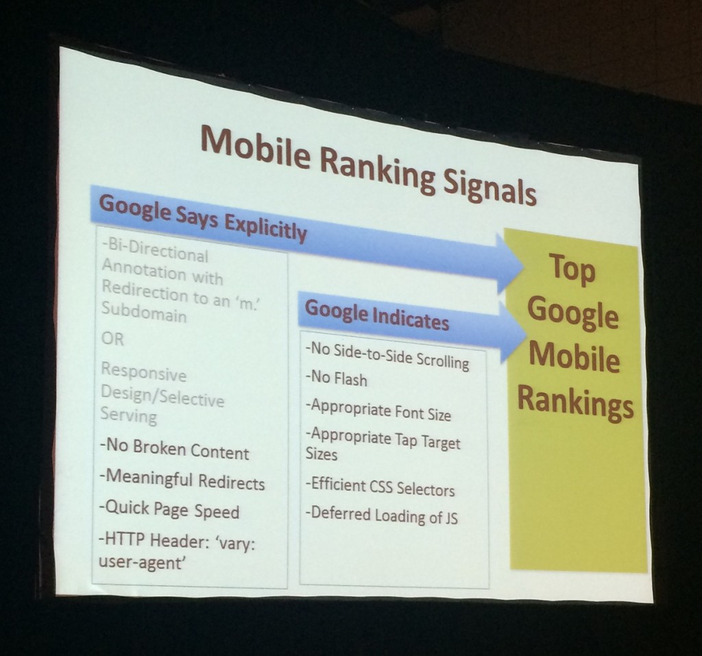 mobile  ranking signals