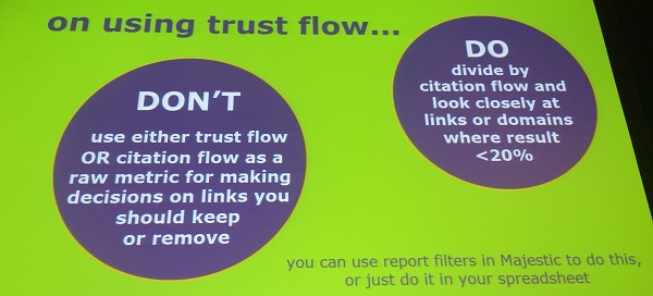 trust flow metric
