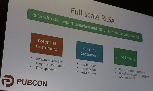 full scale RLSA slide