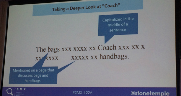 Query example for "coach"