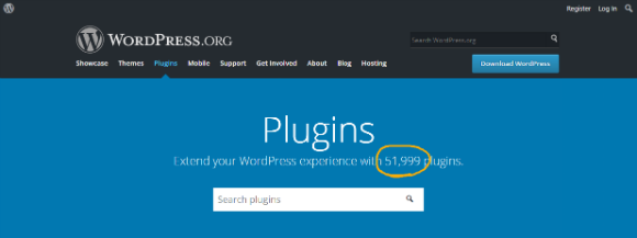 WordPress.org has 52000 plugins