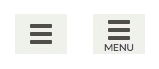 Hamburger menu icons