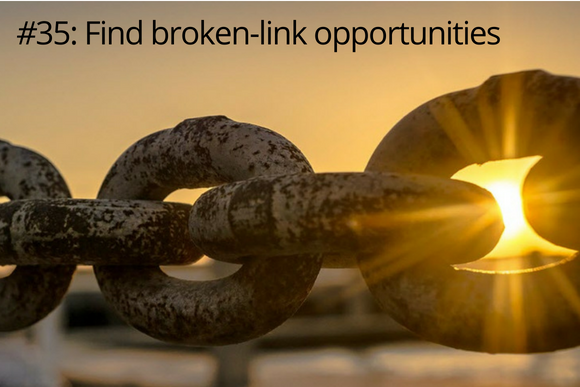 Find broken link opportunities