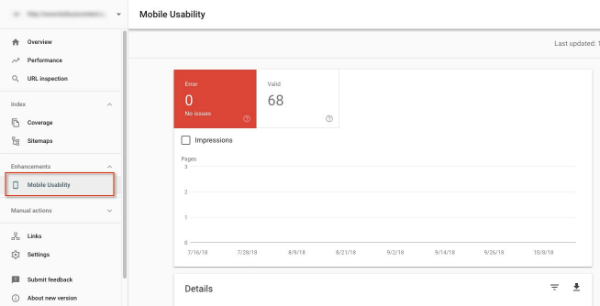 Google's Mobile Usability Report