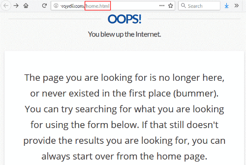 404 error message example