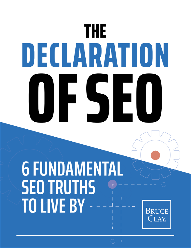 The Declaration of SEO