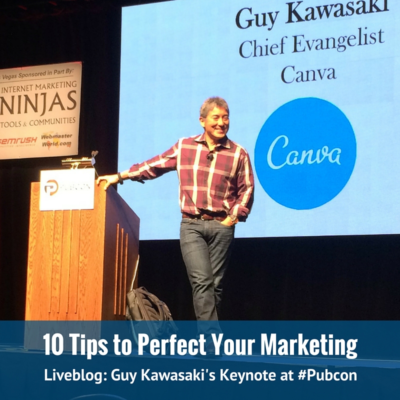 Guy Kawasaki Pubcon 2015