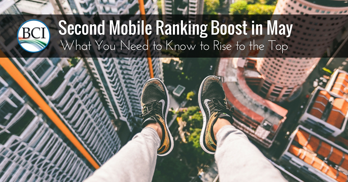 mobile seo ranking boost may 2016