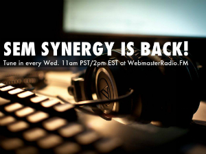 SEM Synergy is back