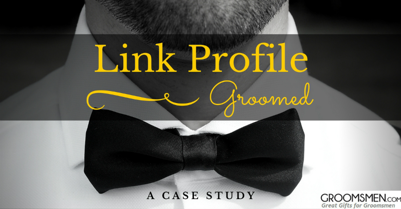 Link profile groomed for Groomsmen.com.