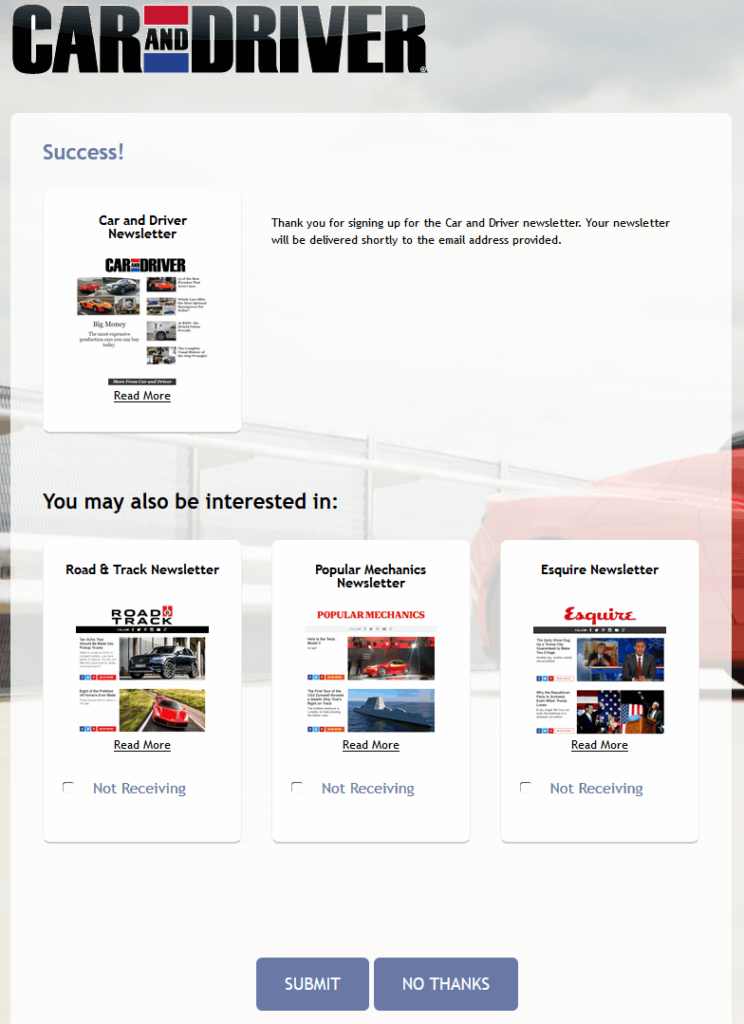 7 Newsletter Thank You Page Examples That Got It Right - BruceClay