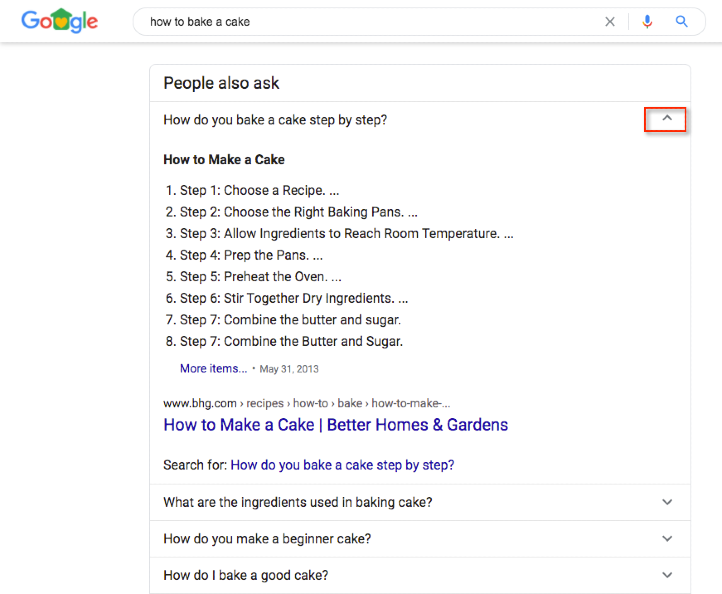 Google's "people also ask" section also prevents clicks.