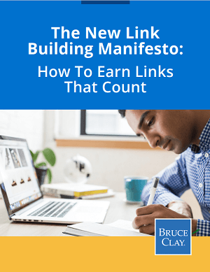 E-book on link building by Bruce Clay Inc.