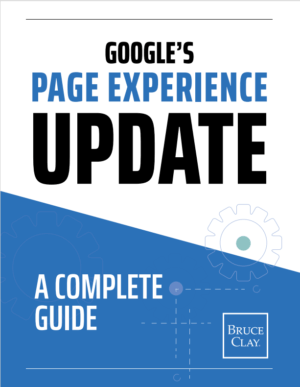 E-book on the Page Experience Update.