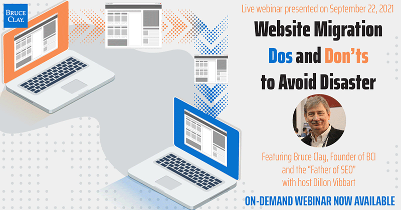 The Website Migration Dos and Don'ts to Avoid Disaster webinar replay is now available to watch on demand.