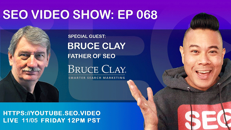 Watch the Bruce Clay SEO Video Show interview with Paul Andre de Vera.