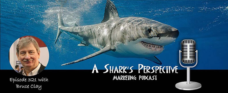 Bruce Clay joined "A Shark's Perspective" podcast.