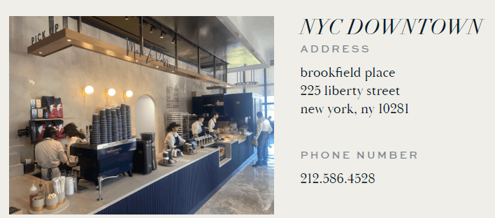 Mah-Ze-Dahr Bakery interior photo for Downtown NYC location.