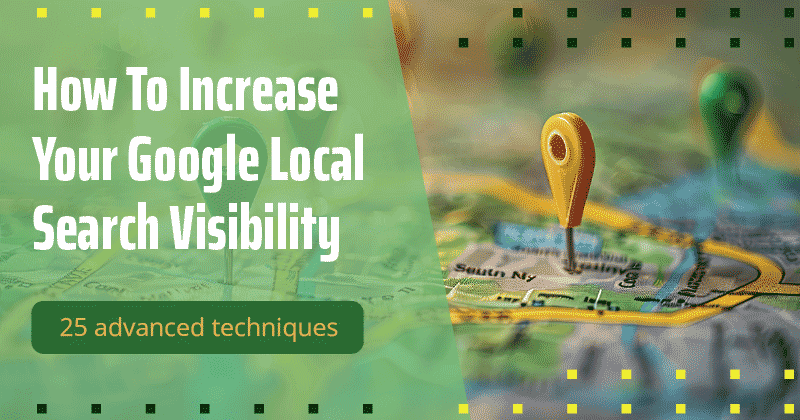 advanced local seo techniques blog template.