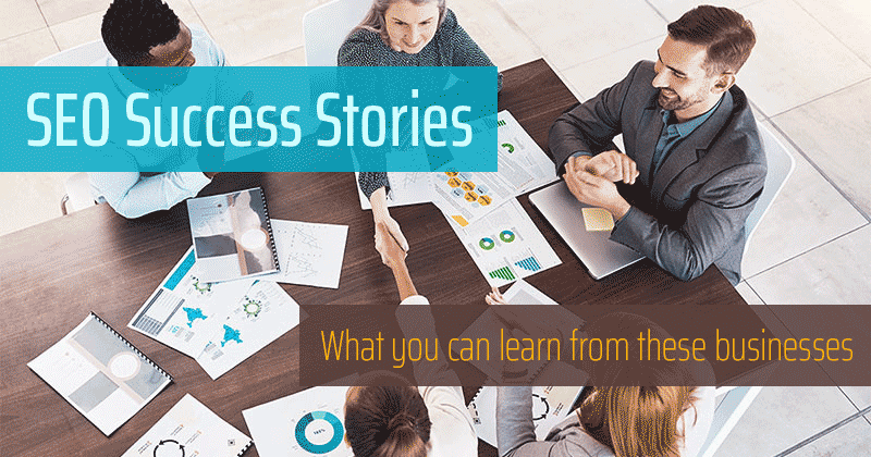 Professionals meeting with client to go over their success.